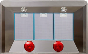 ILVE 40 in. Majestic Custom RAL Wall Mount Range Hood with 600 CFM Blower, UAM100RAL