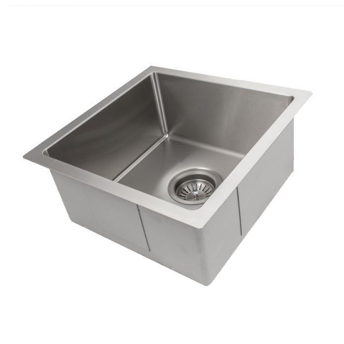 ZLINE Pro Series 15 inch Undermount Single Bowl Bar Sink in Stainless Steel SUS-15