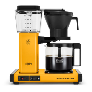 Moccamaster KBGV Select 10-Cup Coffee Maker in Yellow Pepper