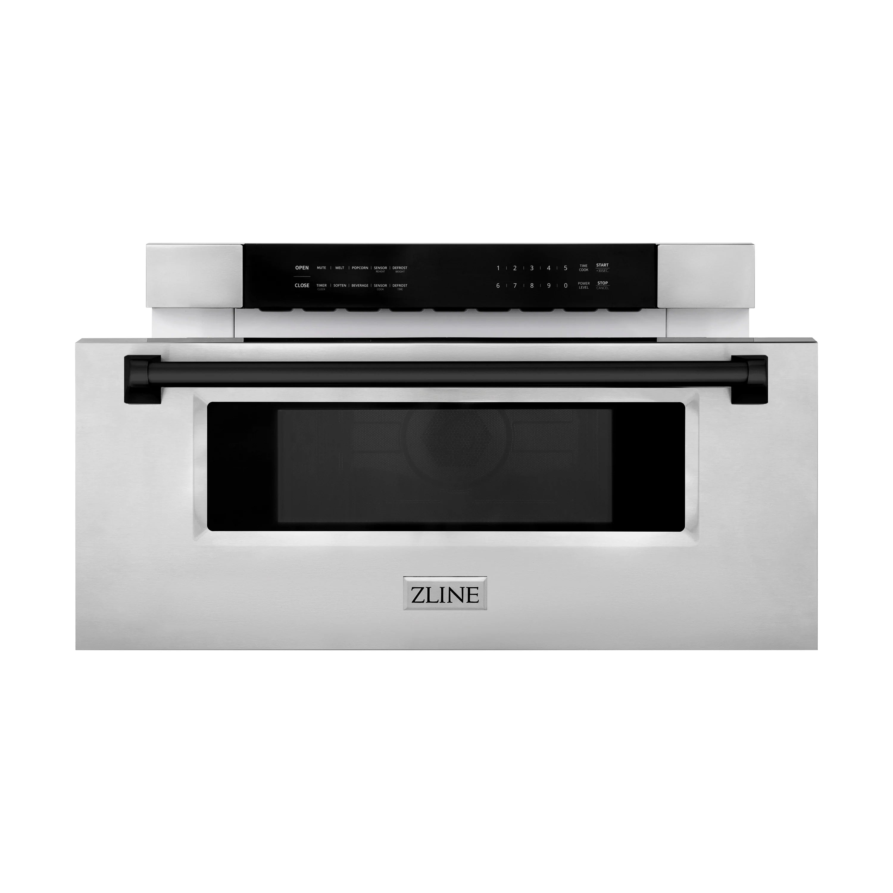 ZLINE Autograph 30 In. 1.2 cu. ft. BuiltIn Microwave Drawer In Stainl