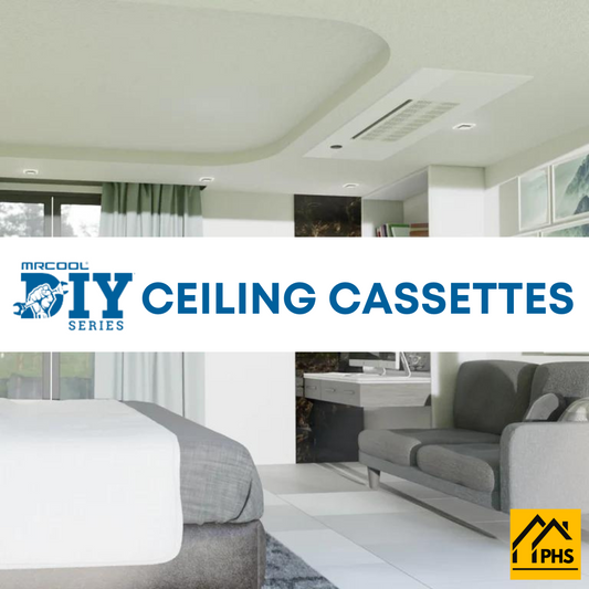 MRCOOL DIY Ceiling Cassettes Mini Splits