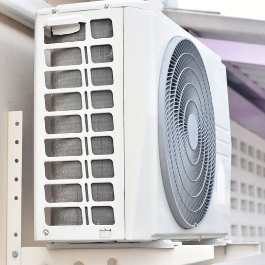 closeup air conditioning unit