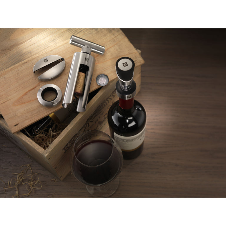 ZWILLING 4pc Sommelier 18/10 Stainless Steel Wine Tool Set