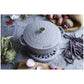 Staub Cast Iron 3.75-qt Essential French Oven Lilly Lid - Graphite Grey