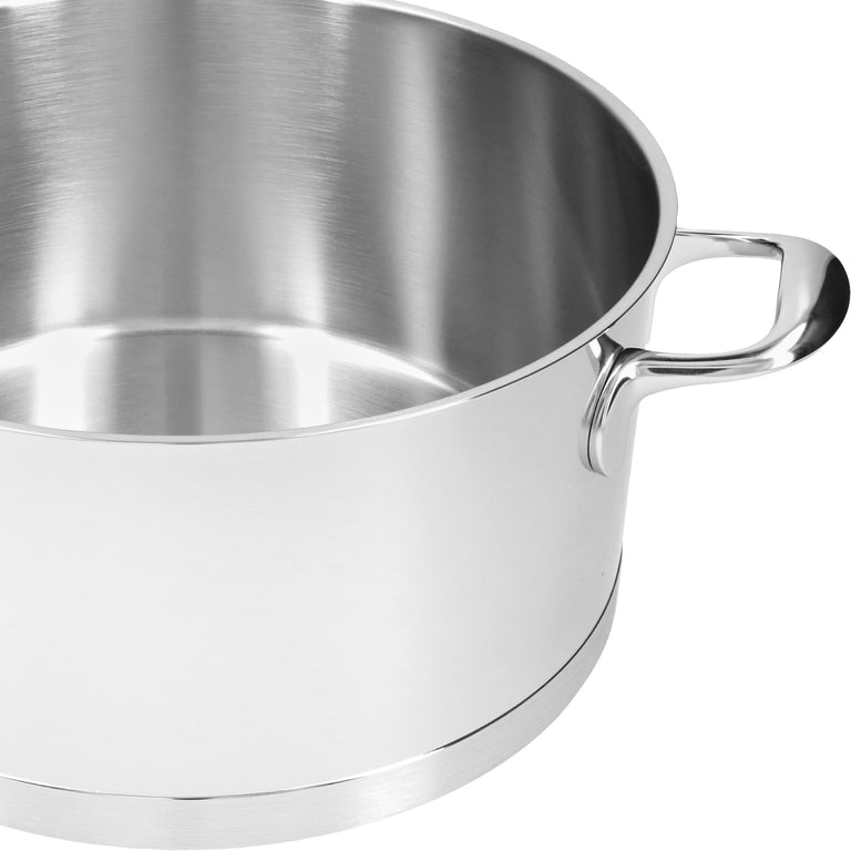 Demeyere 8.9 Qt. Stainless Steel Dutch Oven, Atlantis Series