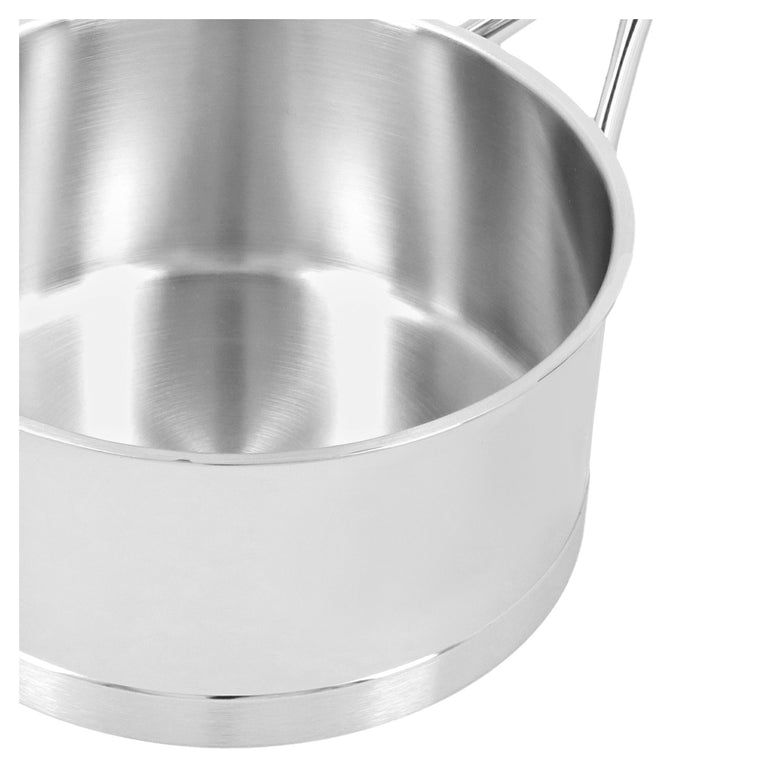 Demeyere 1.6 Qt. Stainless Steel Sauce Pan, Atlantis Series