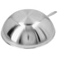Demeyere 5 Qt. Stainless Steel Flat Bottom Wok, Industry Series