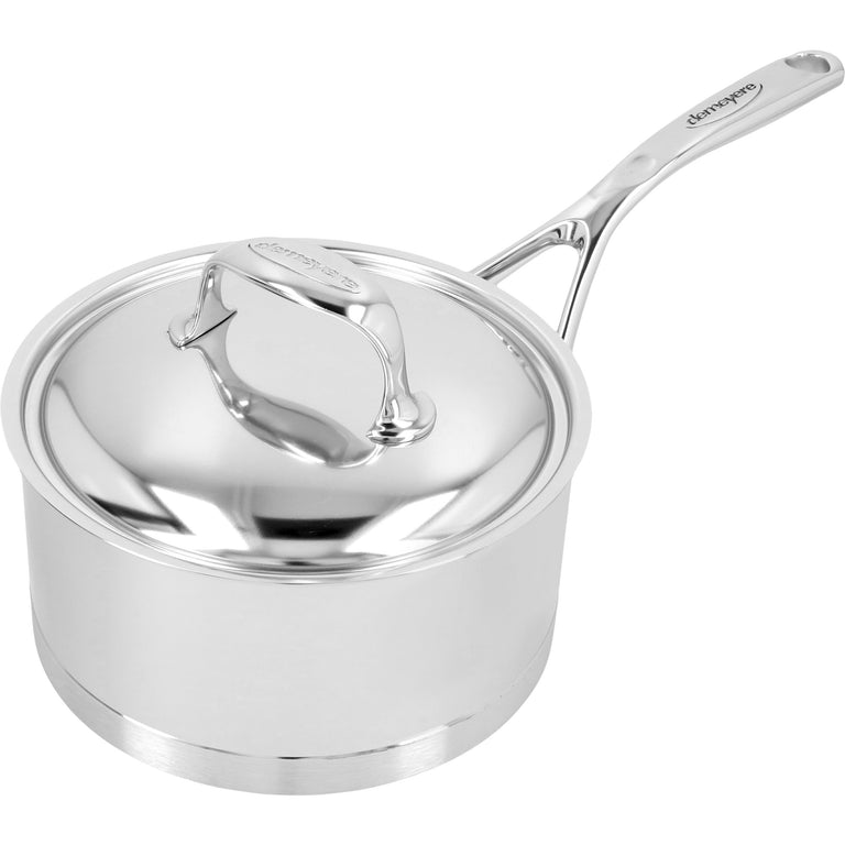 Demeyere 2.3 Qt. Stainless Steel Sauce Pan, Atlantis Series