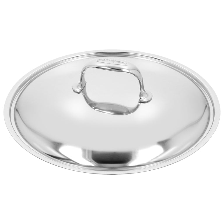 Demeyere 5.1 Qt. Stainless Steel Sauté Pan with Helper Handle, Atlantis Series