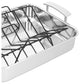 Demeyere 15.75" Stainless Steel Roasting Pan, Industry Series