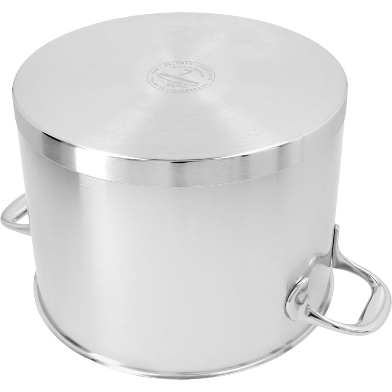 Demeyere 8.5 Qt. Stainless Steel Stock Pot, Atlantis Series