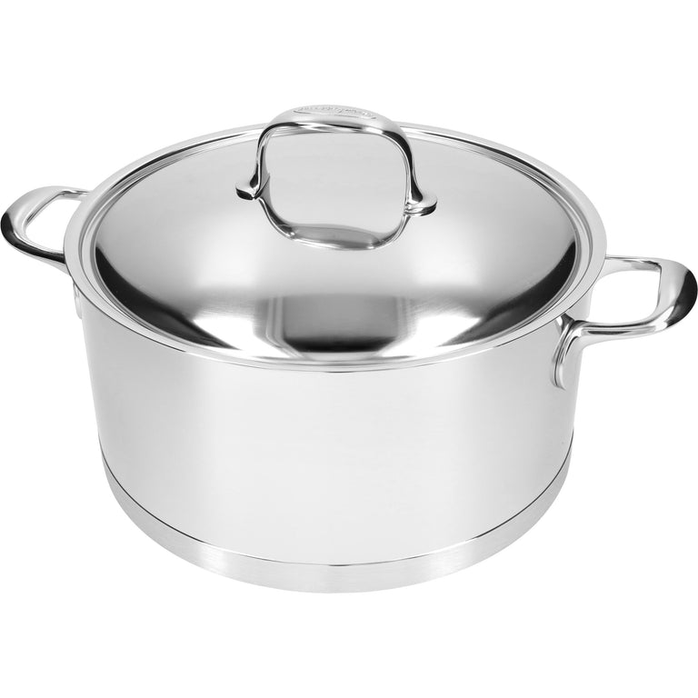 Demeyere 8.9 Qt. Stainless Steel Dutch Oven, Atlantis Series