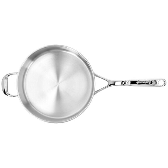 Demeyere 3 Qt. Stainless Steel Sauté Pan with Helper Handle, Atlantis Series