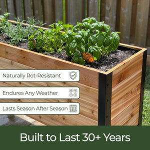 18" x 24" Planter Box - 24" TALL