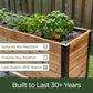18" x 60" Raised Garden Bed - 30" TALL