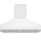Hauslane Chef 30-in Convertible Matte White Wall-Mounted Range Hood