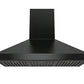 Hauslane Chef 30-in Convertible Matte Black Wall-Mounted Range Hood