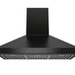 Hauslane Chef 30-in Convertible Matte Black Wall-Mounted Range Hood