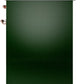 ILVE Nostalgie II 30" Induction Range with Element Stove and Electric Oven in Emerald Green with Copper Trim, UPI304NMPEGP