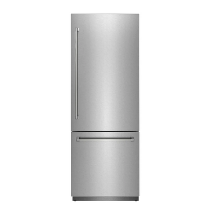 THOR Kitchen 30" Built-In Stainless-Steel Bottom Mount Refrigerator, XRF3016BBP-SS