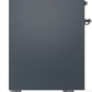 ILVE Nostalgie II 40" Induction Range with Element Stove and Electric Oven in Blue Grey with Chrome Trim, UPDI406NMPBGC