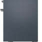 ILVE Nostalgie II 40" Induction Range with Element Stove and Electric Oven in Blue Grey with Chrome Trim, UPDI406NMPBGC