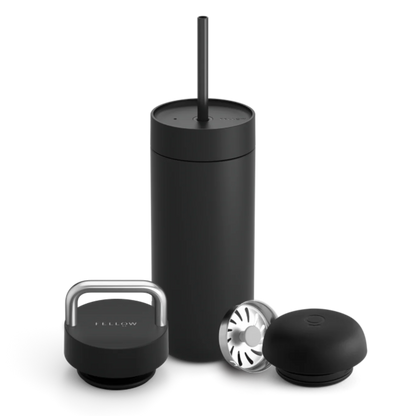 Fellow Carter 3-in-1 Lid System Bundle (16oz Move, Carry lid, Cold lid w/ straw)