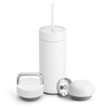 Fellow Carter 3-in-1 Lid System Bundle (16oz Move, Carry lid, Cold lid w/ straw) - White Matte