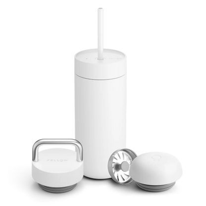 Fellow Carter 3-in-1 Lid System Bundle (16oz Move, Carry lid, Cold lid w/ straw)