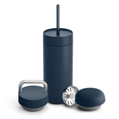Fellow Carter 3-in-1 Lid System Bundle (16oz Move, Carry lid, Cold lid w/ straw)