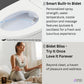 FORNO Acqua Luxurious Smart Toilet (Bidet, Heated Seat, Auto Flush, Auto Lid, Powerful Flush, Sleek Tankless Design), CSTPB1