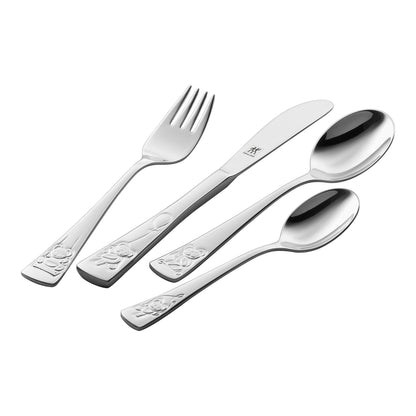ZWILLING 4pc TWIN Kids Teddy Stainless Steel Flatware Set