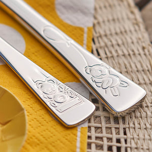 ZWILLING 4pc TWIN Kids Teddy Stainless Steel Flatware Set
