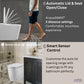 FORNO Acqua Luxurious Smart Toilet (Heated Seat, Auto Flush, Auto Lid, Powerful Flush, Sleek Tankless Design), CSTPB0