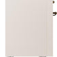 ILVE Nostalgie II 48" Dual Fuel Natural Gas Range in Antique White with Bronze Trim, UP48FNMPAWB