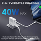 Gitryin Retractable Charger 35W