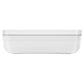ZWILLING Large Flat Vacuum Lunch Container in White Gray, Fresh & Save Series