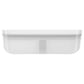 ZWILLING Large Flat Plastic Vacuum Lunch Container, Fresh & Save Series