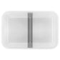 ZWILLING Large Flat Plastic Vacuum Lunch Container, Fresh & Save Series