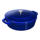 Staub Cast Iron Stackable 4-pc Set - Dark Blue