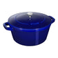 Staub Cast Iron Stackable 4-pc Set - Dark Blue