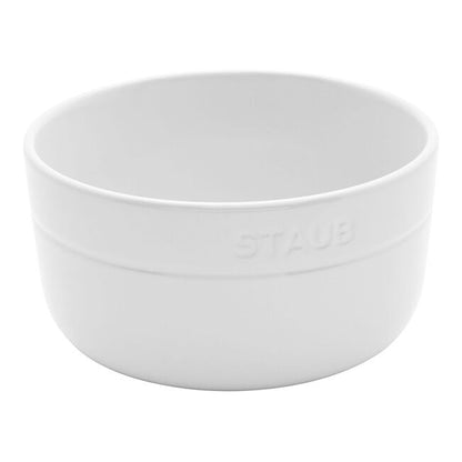 Staub Dinnerware 5-inch Cereal Bowl Set (4-pc) - White