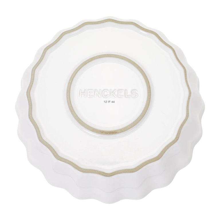 Henckels 8pc Mixed Bakeware and Serving Set in White, Ceramics Series