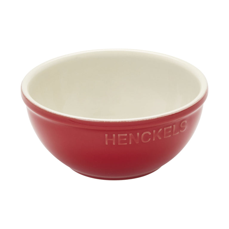 Henckels 8pc Mixed Bakeware and Serving Set in Cherry Red, Ceramics Series