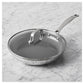 Henckels 10" Stainless Steel Ceramic Non-Stick Fry Pan with Lid, CLAD H3 Ceramic Non-Stick Series