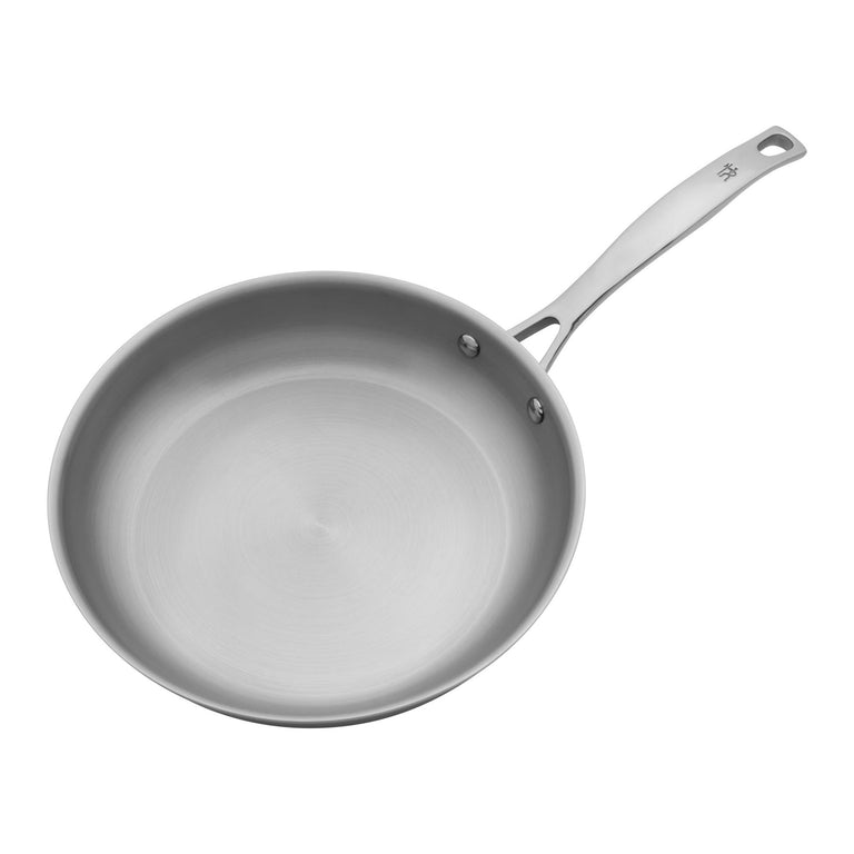 Henckels 10" Stainless Steel Fry Pan with Lid, CLAD H3 Series