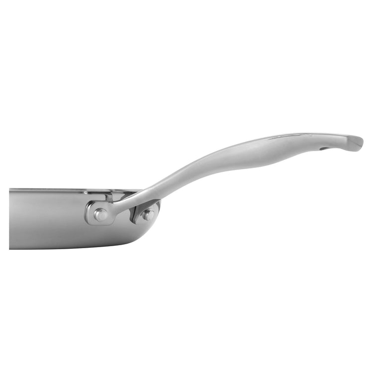 Henckels 10" Stainless Steel Fry Pan with Lid, CLAD H3 Series