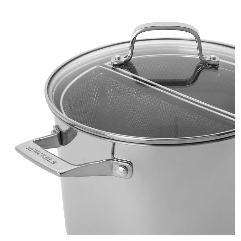 Henckels 8.5 Qt. Stainless Steel Pasta Pot with Straining Baskets, Specialties Series