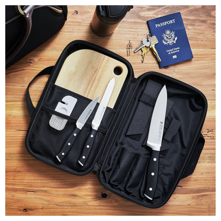 Henckels 6pc Travel Knife Set, Forged Accent Series