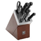 Henckels 7pc Knife Set in Self-Sharpening Block, Solution Series